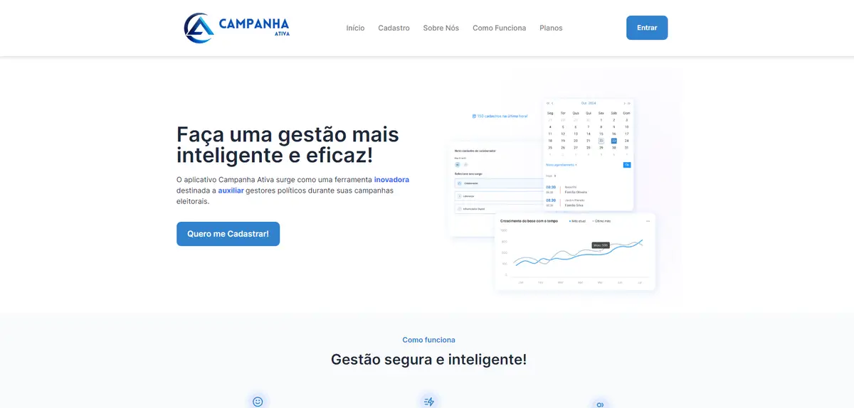 Gestão de campanhas
